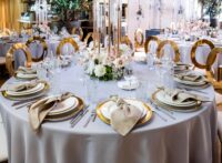Luxury wedding restaurant decoration